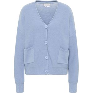 RISA Gebreid vest 'Teylon'  hemelsblauw