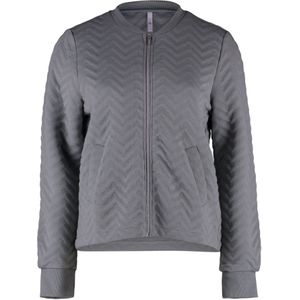 Hailys Sweatvest 'Ke44ndra'  donkergrijs