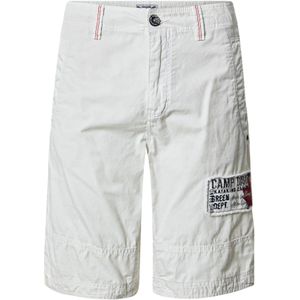 CAMP DAVID Broek  taupe / navy / rood