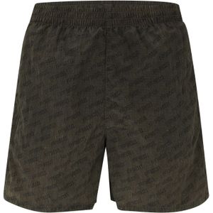 DIESEL Zwemshorts 'DANIEL-41'  donkergroen / zwart