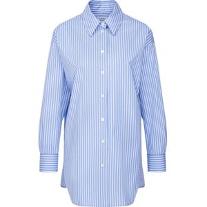 SEIDENSTICKER Blouse  blauw / wit