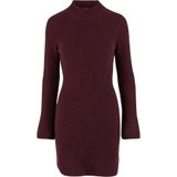 Noisy may Gebreide jurk 'NMNola'  wijnrood