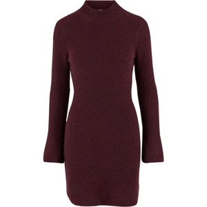Noisy may Gebreide jurk 'NMNola'  wijnrood