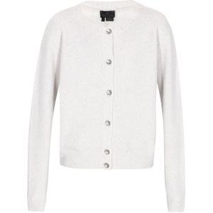 DreiMaster Klassik Gebreid vest  offwhite