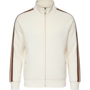 Ombre Sweatshirt 'OM-SSZP-0219'  crème / bruin