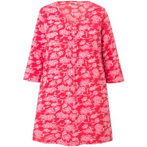 Ulla Popken Tuniek  rood / offwhite