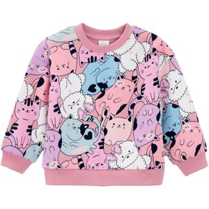 Cool Club Sweatshirt  gemengde kleuren / pitaja roze