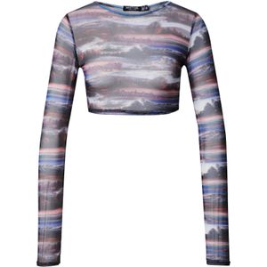 Nasty Gal Shirt  blauw / gemengde kleuren