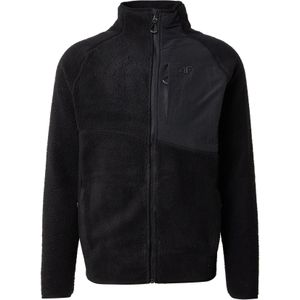 4F Funktionele fleece-jas  zwart