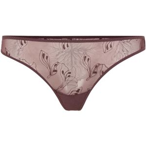 Samsøe Samsøe String 'Audrey'  chocoladebruin