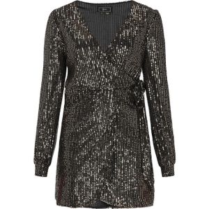 faina Cocktailjurk  zwart