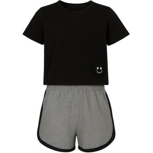 For You Moda Set  grijs / zwart / wit