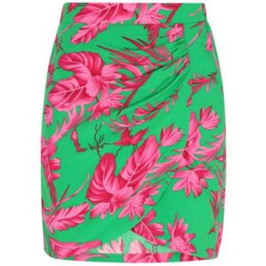 ebeeza Rok 'Back To School'  grasgroen / pink / rood