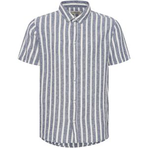 11 Project Overhemd 'Prochy'  marine / wit