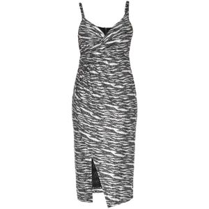 faina Jurk  zilver / natuurwit