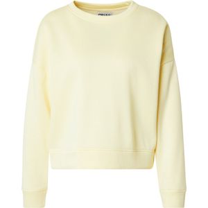 PIECES Sweatshirt 'PCCHILLI'  limoen