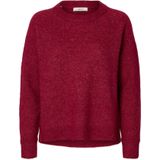 SELECTED Trui 'SLFLULU'  rood