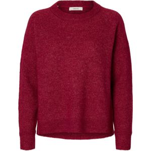 SELECTED Trui 'SLFLULU'  rood