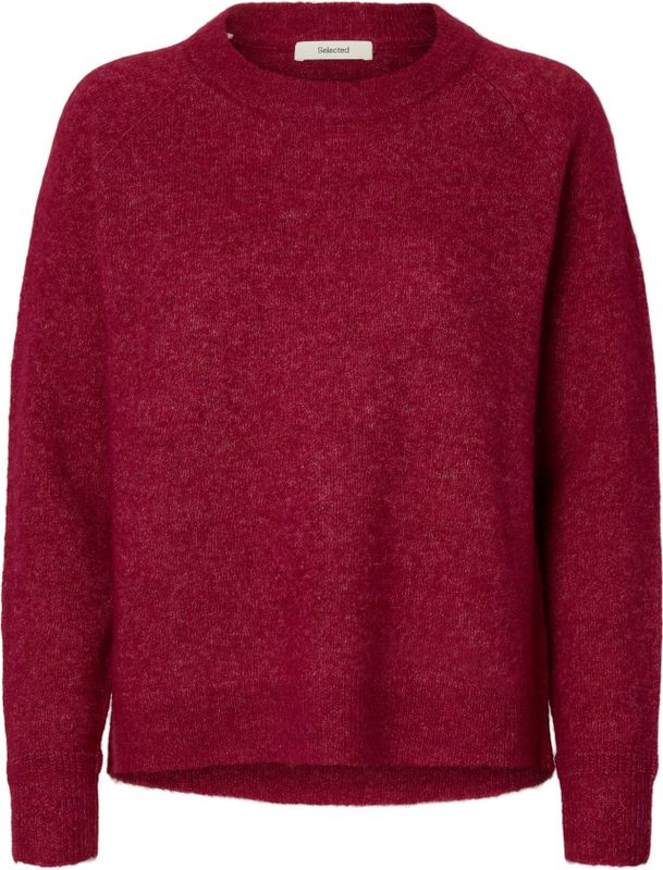 SELECTED Trui 'SLFLULU'  rood