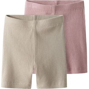 TWO SOON Broek  beige / poederroze