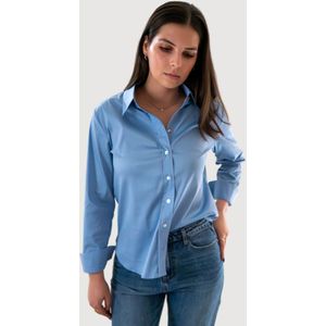 WEARABLE STORIES Shirt 'Paula'  blauw