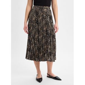 Franco Callegari Rok  beige / donkerbeige / donkergrijs / zwart