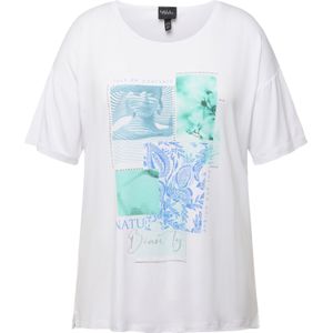 Ulla Popken Shirt  gemengde kleuren / wit