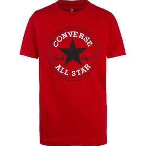 CONVERSE - Chuck - T-shirt - Navy/Rood/Wit