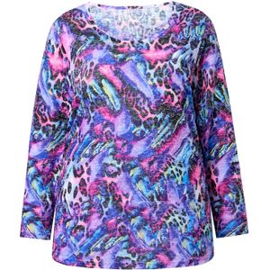 Angel of Style Shirt  lila / violetblauw / pink / zwart