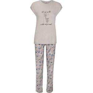 Goldenbay Pyjama 'Caroline'  beige / grijs