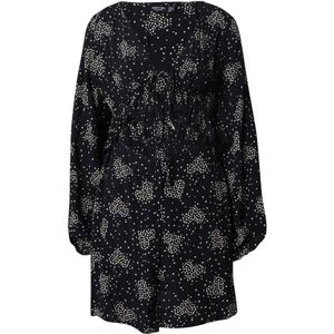 Nasty Gal Jurk  navy / wit