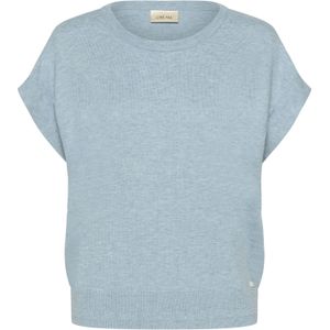 Cream Trui 'CRDela'  duifblauw