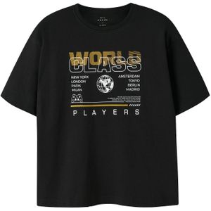 NAME IT - NKMVICTOR - T-shirt - Sepia/Zwart/Wit