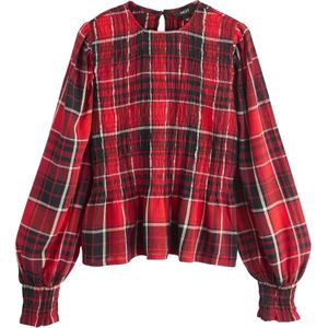 Next Blouse  rood / zwart / wit