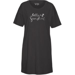 VIVANCE Nachthemd 'Dreams'  zwart / wit