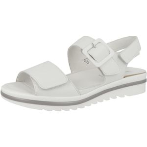 WALDLÄUFER Sandalen met riem 'Hakura'  wit