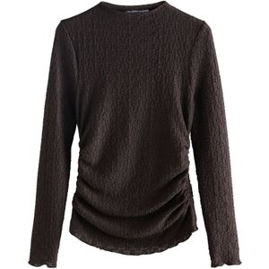 Next Shirt  chocoladebruin