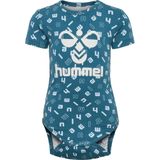 Hummel - Hmldream Aop Body - Blauw Coral - Kinder Body - Korte Mouwen