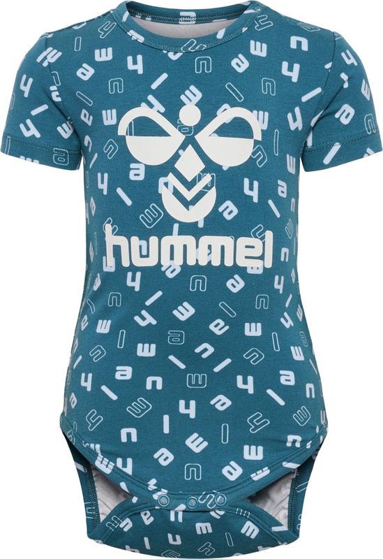 Hummel - Hmldream Aop Body - Blauw Coral - Kinder Body - Korte Mouwen