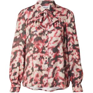 MORE & MORE Blouse  aardetinten / greige / oudroze