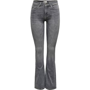 ONLY Flared Jeans ONLBLUSH Grey Denim