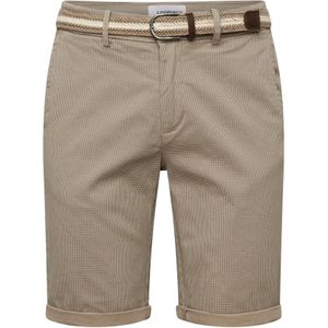 Lindbergh Chino 'Superflex'  beige / zwart / wit