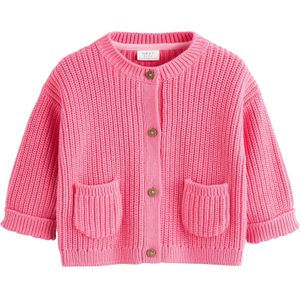 Next Gebreid vest  beige / pink