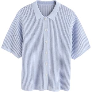 Next Gebreid vest  lichtlila