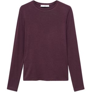 MANGO Shirt 'SECONDCA'  wijnrood