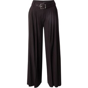 Hoermanseder Bandplooibroek  navy / wit