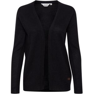 Oxmo Gebreid vest 'NENA'  zwart