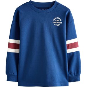 Next Shirt  navy / donkerrood / wit