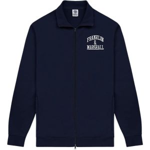 FRANKLIN & MARSHALL Tussenjas  blauw / wit