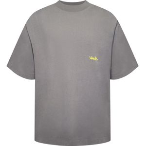 SikSilk Shirt  geel / grijs